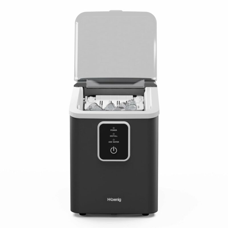 Παγομηχανή 12kg/ημέρα 120 W - Μαύρο KUB12 H.Koenig - Image 5