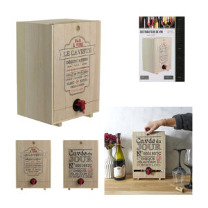 Ξύλινος Διανομέας Κρασιού για Ασκό 3 Lt και 5 Lt 22 x 18.8 x 31.2 cm Cook Concept KV7233 - Image 5