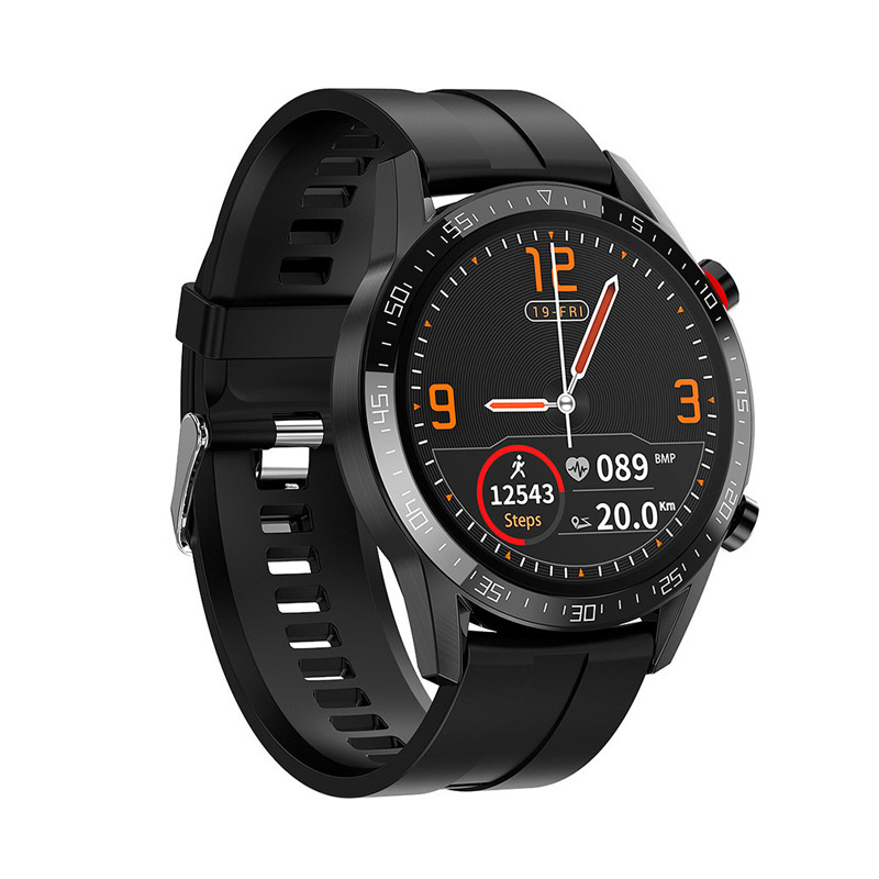 Smartwatch με Bluetooth και Λουράκι από Σιλικόνη SPM L13-Black Smartwatch με Bluetooth και Λουράκι από Σιλικόνη SPM L13-Black