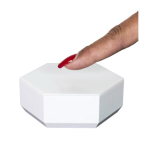 Σετ Διακοσμητικά Εξαγωνικά Επιτοίχια Φωτιστικά Αφής LED RGB 2 τμχ Home Deco Factory LA0002 - Image 2