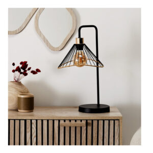 Επιτραπέζιο Μεταλλικό Φωτιστικό 47 cm E27 40 W Home Deco Factory LA0018 - Image 2