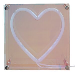 Led Λάμπα Neon Καρδιά Home Deco Factory LA0072