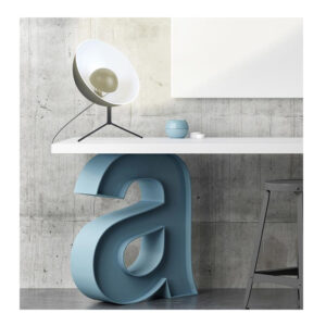 Επιτραπέζιο Μεταλλικό Φωτιστικό E14 40 W Χρώματος Μαύρο Home Deco Factory LA9930 - Image 3