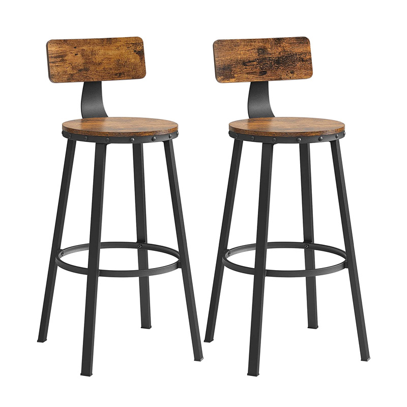 Σετ Μεταλλικά Σκαμπό Μπαρ 54 x 99 cm 2 τμχ VASAGLE LBC026B01V1 Σετ Μεταλλικά Σκαμπό Μπαρ 54 x 99 cm 2 τμχ VASAGLE LBC026B01V1