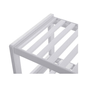 Ξύλινο Stand Αποθήκευσης Παπουτσιών με 3 Ράφια 70 x 26 x 55 cm Songmics LBS13W - Image 2