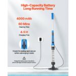 VEVOR Επαναφορτιζόμενη Σκούπα Πισίνας 8.5 GPM με Επέκταση 1H LDSCYCQJQ18WM0R5OV2 - Image 3