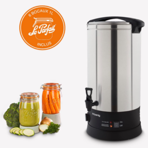 Ηλεκτρικός Αποστειρωτής Βάζων 25lt από Ανοξείδωτο Χάλυβα LEGI25LP H.Koenig - Image 2