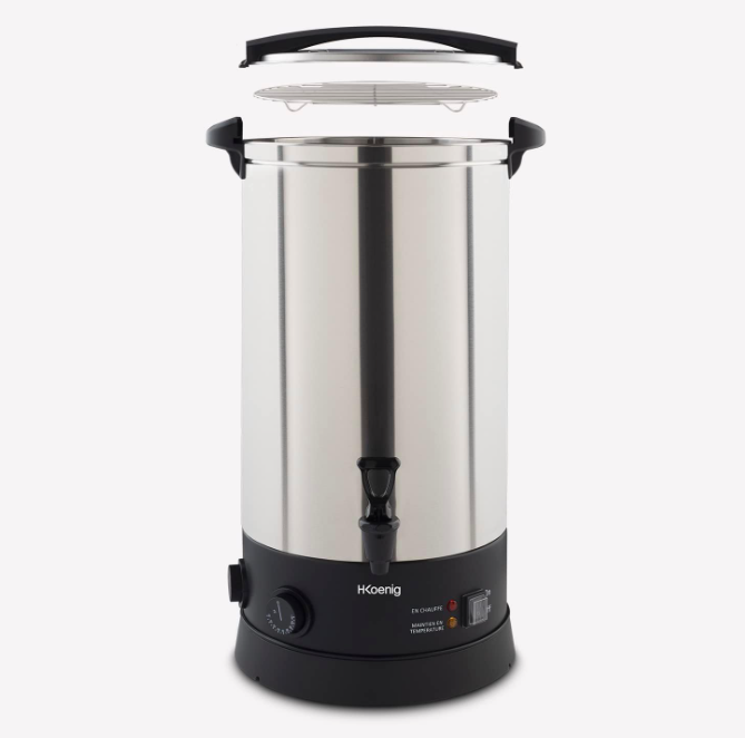 Ηλεκτρικός Αποστειρωτής Βάζων 25lt από Ανοξείδωτο Χάλυβα LEGI25LP H.Koenig Ηλεκτρικός Αποστειρωτής Βάζων 25lt από Ανοξείδωτο Χάλυβα LEGI25LP H.Koenig