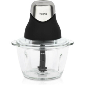 Πολυκόπτης Multi 320W με Δοχείο 1lt - Μαύρο LEO8 H.Koenig