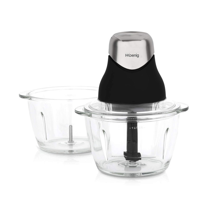 Ηλεκτρικό Μπλέντερ - Πολυκόφτης με 2 Γυάλινα Μπολ 320 W H.Koenig LEO9 Ηλεκτρικό Μπλέντερ - Πολυκόφτης με 2 Γυάλινα Μπολ 320 W H.Koenig LEO9