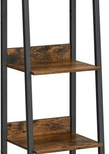 VASAGLE Στενή Ραφιέρα Σκάλας για Μικρούς Χώρους