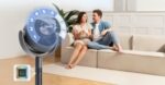 Levoit Επιδαπέδιος Ανεμιστήρας Ορθοστάτης Levoit Smart Pedestal Fan με Wi-Fi, Τηλεχειριστήριο & 12 Ταχύτητες Γκρι LPF-R432-AEUR - Image 4