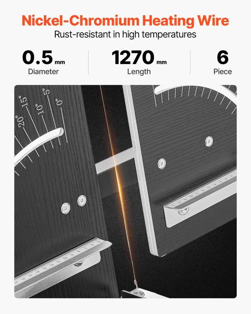 VEVOR 200W Πολυλειτουργική Κοπτική Συσκευή Αφρολέξ με 1150mm Μήκος Κοπής και Μέγ. Πάχος 410mm LSPMQGJLSFTS7EUBP001V2 - Image 2