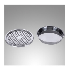 Επιδαπέδιο Σταχτοδοχείο από Ανοξείδωτο Ατσάλι με Κάδο Απορριμμάτων Songmics LTB17C - Image 2