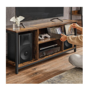 Μεταλλικό Έπιπλο Τηλεόρασης 120 x 40 x 50 cm VASAGLE LTV060B01 - Image 3