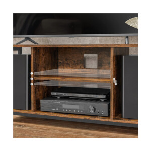 Μεταλλικό Έπιπλο Τηλεόρασης 120 x 40 x 50 cm VASAGLE LTV060B01 - Image 5