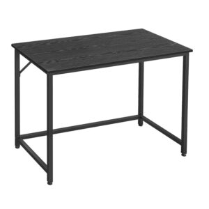 Μεταλλικό Γραφείο 100 x 50 x 75 cm Χρώματος Μαύρο VASAGLE LWD041B56 - Image 3