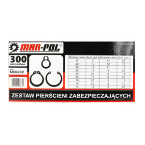 Σετ Δακτύλιοι Ασφαλείας 300 τμχ MAR-POL M66482 - Image 2