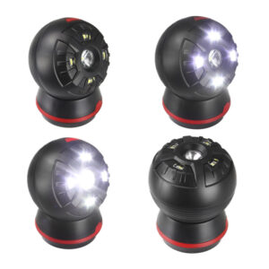 Τροχήλατος Μαγνητικός Δίσκος Συνεργείου με LED Λάμπα 50 cm Mar-Pol M80199 - Image 2