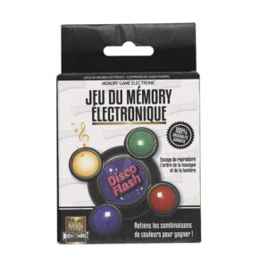 Στρογγυλό Ηλεκτρονικό Παιχνίδι Μνήμης με Χρώματα Ήχο και Φως 6.3 x 6.3 x 2.6 cm MISTER GADGET MG3483 MG3483-round - Image 2