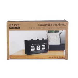 Επιτραπέζιο Ημερολόγιο Flip 19.5 x 11.5 x 6.5 cm The Concept Factory MO1312 - Image 5