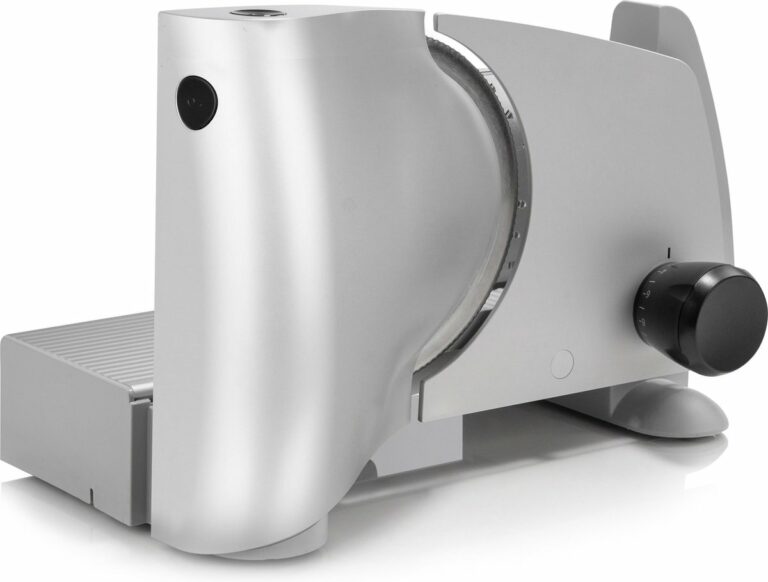 Ηλεκτρική Μηχανή Κοπής Αλλαντικών - Τυριών και Ψωμιού Ρύθμιση Κοπής έως 15mm 110W MS-125001  Emerio - Image 4