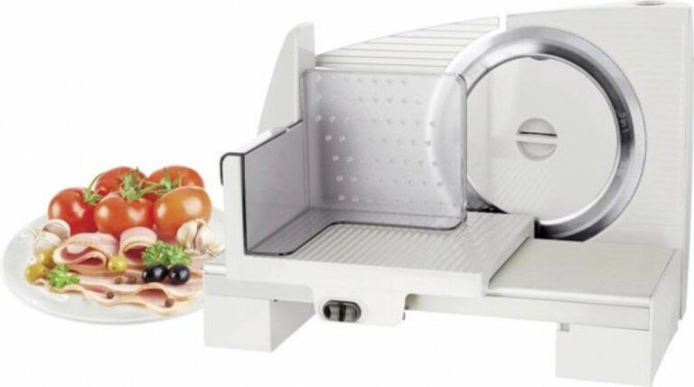 Ηλεκτρική Μηχανή Κοπής Αλλαντικών - Τυριών και Ψωμιού Ρύθμιση Κοπής έως 15mm 110W MS-125001  Emerio - Image 5