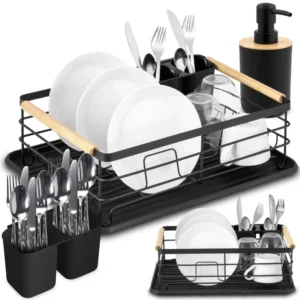 Massido Στεγνωτήρας πιάτων MS-600 μαύρος MS-600-Black - Image 4