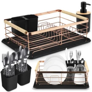 Massido Στεγνωτήριο πιάτων MS-600 χρυσό MS-600-Gold