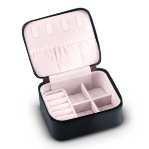 Κοσμηματοθήκη - Μπιζουτιέρα 11 x 9 x 5 cm Massido MS-701-Black - Image 4