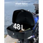 VEVOR 48L Μοτοσυκλετιστικό Κουτί Αποθήκευσης Ουράς με Αντανακλαστικό Πάνελ MTCSLDXHS48LAPAJ7V0 - Image 3