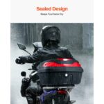 VEVOR 48L Μοτοσυκλετιστικό Κουτί Αποθήκευσης Ουράς με Αντανακλαστικό Πάνελ MTCSLDXHS48LAPAJ7V0 - Image 4