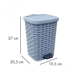 Σετ Μπάνιου 3 τμχ Χρώματος Γκρι MWS18451 - Image 5