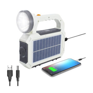 Πολυλειτουργικός Ηλιακός Φακός με Φως Έκτακτης Ανάγκης και Θύρα USB MWS19148 - Image 4