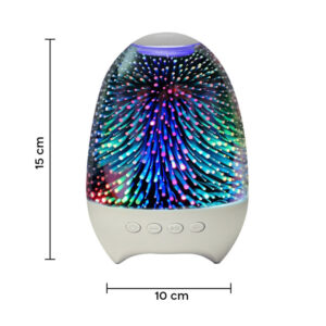 Επαναφορτιζόμενη Λάμπα Αφής LED με Ηχείο Bluetooth 3.7V MWS19302 - Image 4