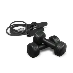 Πάγκος Κοιλιακών και Ασκήσεων Sit Up με 2 Λάστιχα Αντίστασης και 2 Αλτήρες 136 x 55 x 54-71 cm Neo-Sport NS-07 - Image 5