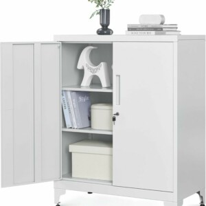 SONGMICS Πολυχρηστική Nτουλάπα Γραφείου 40 x 80 x 90 cm με Μοντέρνο Σχεδιασμό OMC013G01