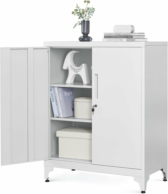 SONGMICS Πολυχρηστική Nτουλάπα Γραφείου 40 x 80 x 90 cm με Μοντέρνο Σχεδιασμό OMC013G01