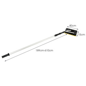 Costway Χιονοανθεκτική Τσουγκράνα Οροφής με Ρυθμιζόμενη Λαβή και Μεγάλη Λεπίδα OP3876 - Image 3