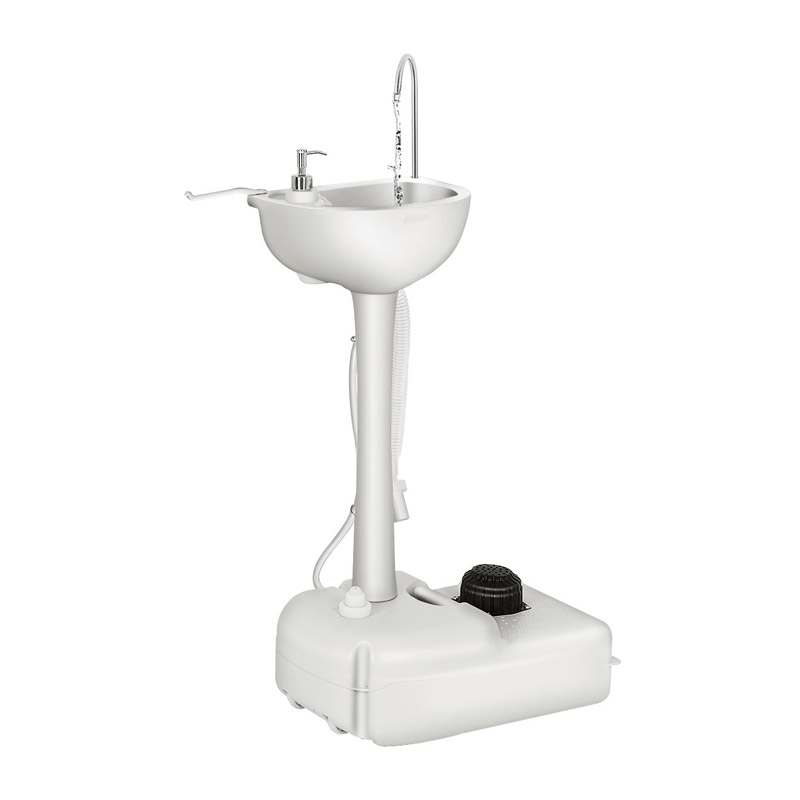 Φορητός Νιπτήρας Κάμπινγκ με Βάση 17 Lt Costway OP70582 Φορητός Νιπτήρας Κάμπινγκ με Βάση 17 Lt Costway OP70582