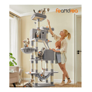 Δέντρο Γάτας - Ονυχοδρόμιο 60 x 50 x 206 cm Feandrea PCT190W01 - Image 4