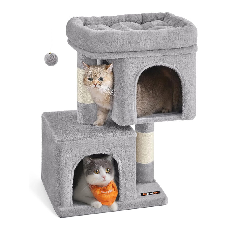 Δέντρο Γάτας - Ονυχοδρόμιο 40 x 30 x 67 cm Γκρι PCT611W01 Feandrea Δέντρο Γάτας - Ονυχοδρόμιο 40 x 30 x 67 cm Γκρι PCT611W01 Feandrea