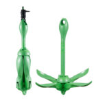 Πτυσσόμενη Άγκυρα για Κανό Καγιάκ από Χυτοσίδηρο 1.5 Kg με Σχοινί και Σημαδούρα VEVOR PHTMYJTPSG35NCT7KV0 - Image 2