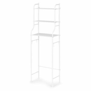 Επιδαπέδια Ραφιέρα Μπάνιου με 3 Ράφια Λευκό ModernHome PJJBR1005 - Image 2