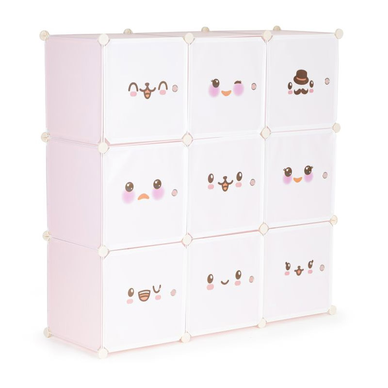 Σύστημα Αποθήκευσης - Παιδική Αρθρωτή Ραφιέρα με 9 Κύβους 110 x 37 x 110 cm ModernHome PJJCBS0009-09C Σύστημα Αποθήκευσης - Παιδική Αρθρωτή Ραφιέρα με 9 Κύβους 110 x 37 x 110 cm ModernHome PJJCBS0009-09C