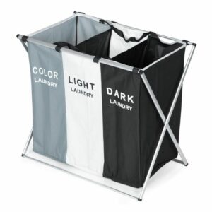 Καλάθι Απλύτων με 3 Υφασμάτινες Τσάντες PJJLB0408 MODERNHOME - Image 4