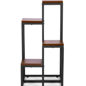 Ραφιέρα για Λουλούδια και Διακοσμητικά με 4 ράφια PJJPS0011-Dark ModernHome - Image 2