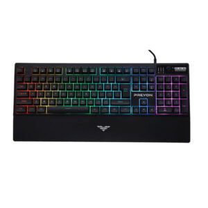 Ενσύρματο Πληκτρολόγιο Μεμβράνης USB με RGB Φωτισμό US Long Claw Alpha Preyon PLCA104B - Image 3