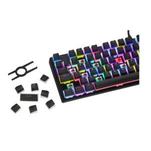 Ενσύρματο Μηχανικό Πληκτρολόγιο USB με RGB Φωτισμό US Red Blitz Claw Preyon PRBC87B - Image 2