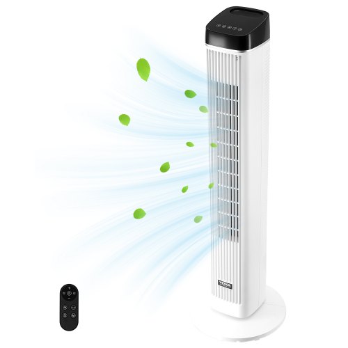VEVOR Πύργος Ανεμιστήρας 40" με Χειριστήριο και Χρονοδιακόπτη 9Ω για Δροσιά 22 ft/s PTTSJL40INCH2CG7NV2 VEVOR Πύργος Ανεμιστήρας 40" με Χειριστήριο και Χρονοδιακόπτη 9Ω για Δροσιά 22 ft/s PTTSJL40INCH2CG7NV2